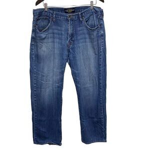 Lucky Brand Jeans Mens 38 X 30 Blue‎  Stretch Lightweight